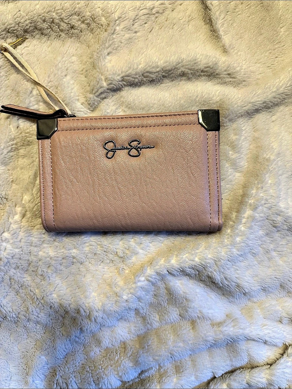 Jessica Simpson Wallet Pink & Black